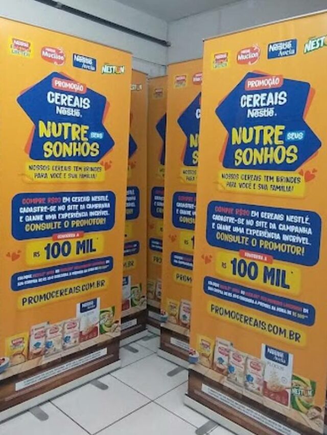 Suportes para banner rollup