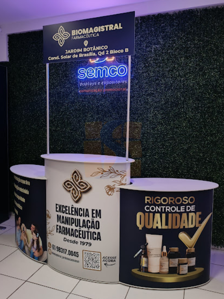 Stand para divulgação