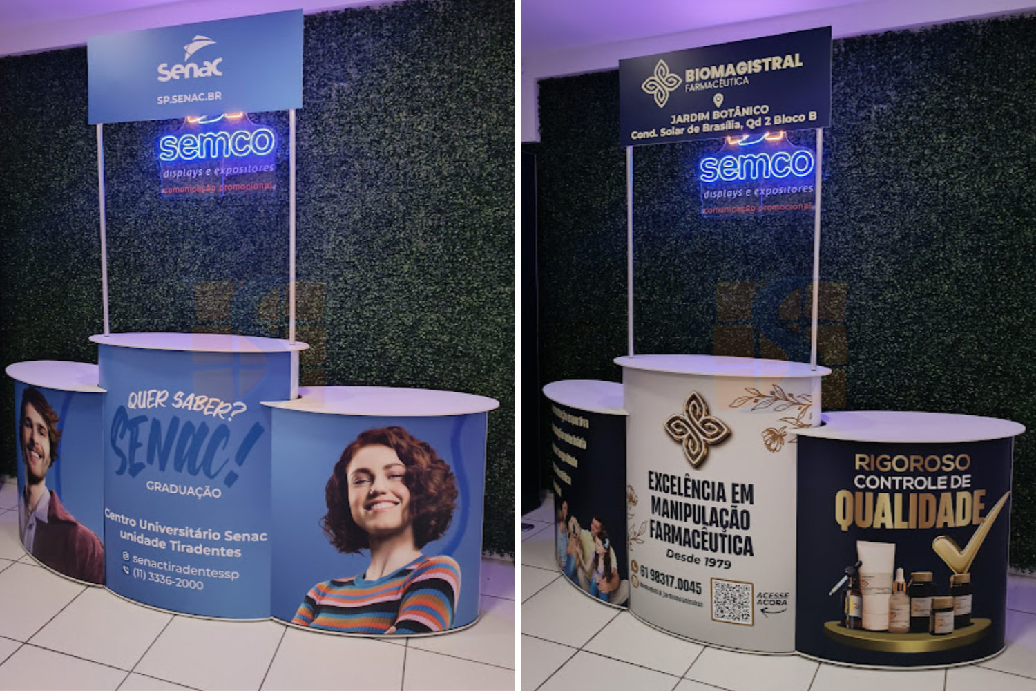 Stand para divulgação