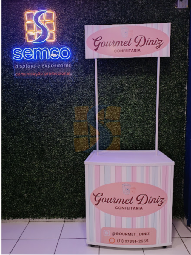 Balcão Degustação Desmontável